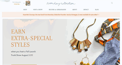 Desktop Screenshot of kristabox.noondaycollection.com