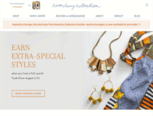 Tablet Screenshot of kristabox.noondaycollection.com